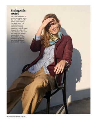 silk scarf featured in good housekeeping magazine may issue elegant timeless silk accessory