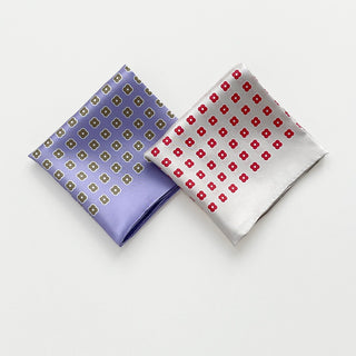 Mini Floral Silk Scarf – 65cm Women's Silk Neck Scarf