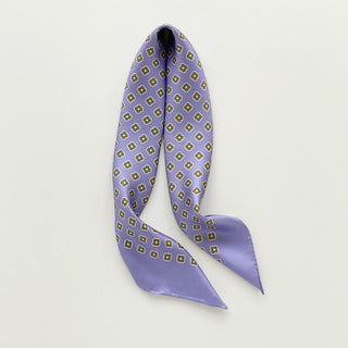Mini Floral Silk Scarf – 65cm Women's Silk Neck Scarf