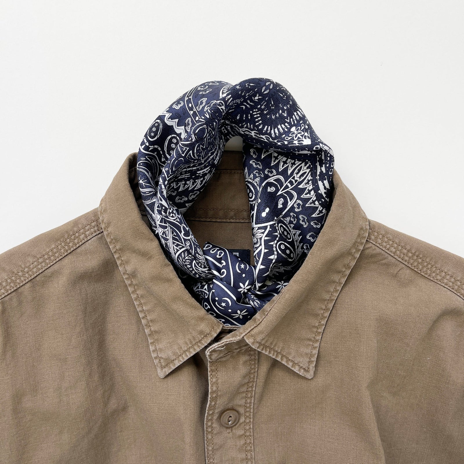 O'TAY Hilda Scarf Navy main image 1