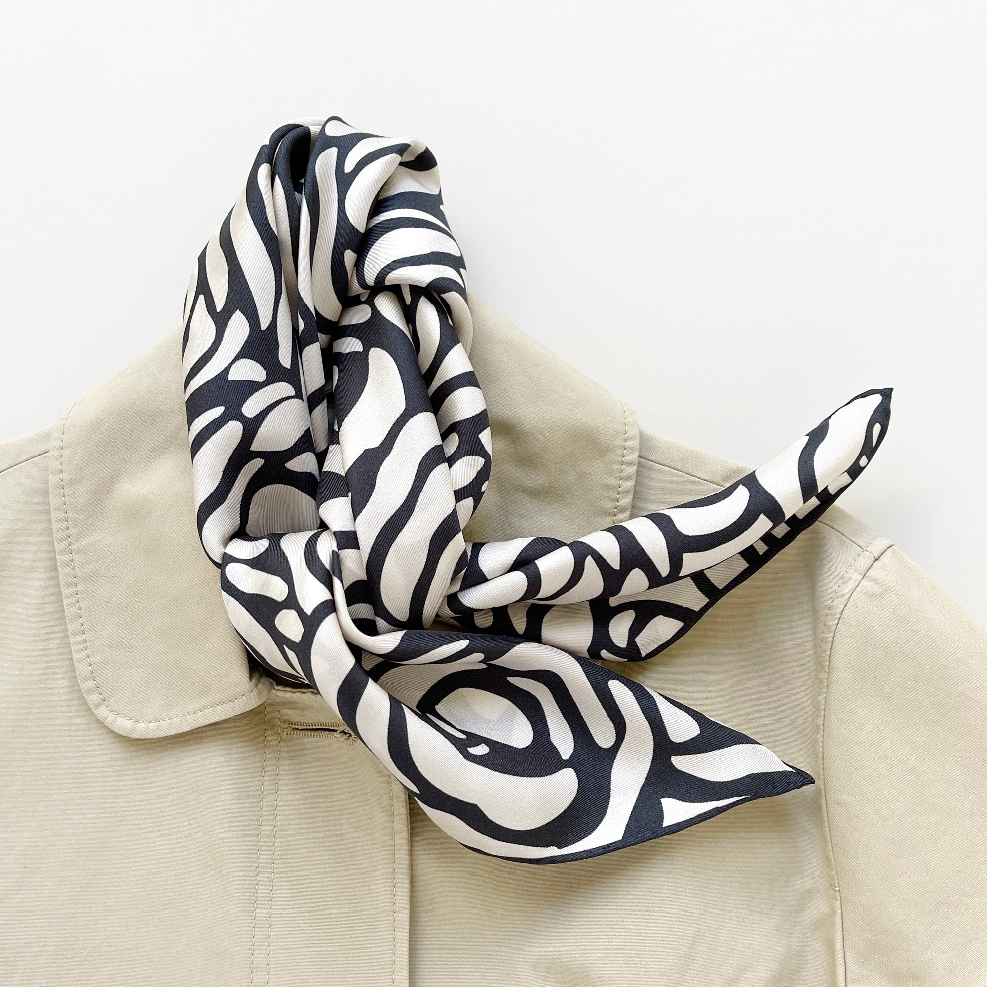Silk neck scarf womens sales