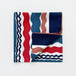 Blue & Navy & Red