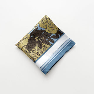 Peony Bloom Silk Scarf – 65cm Women's Silk Neck Scarf