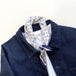 White & Navy Blue
