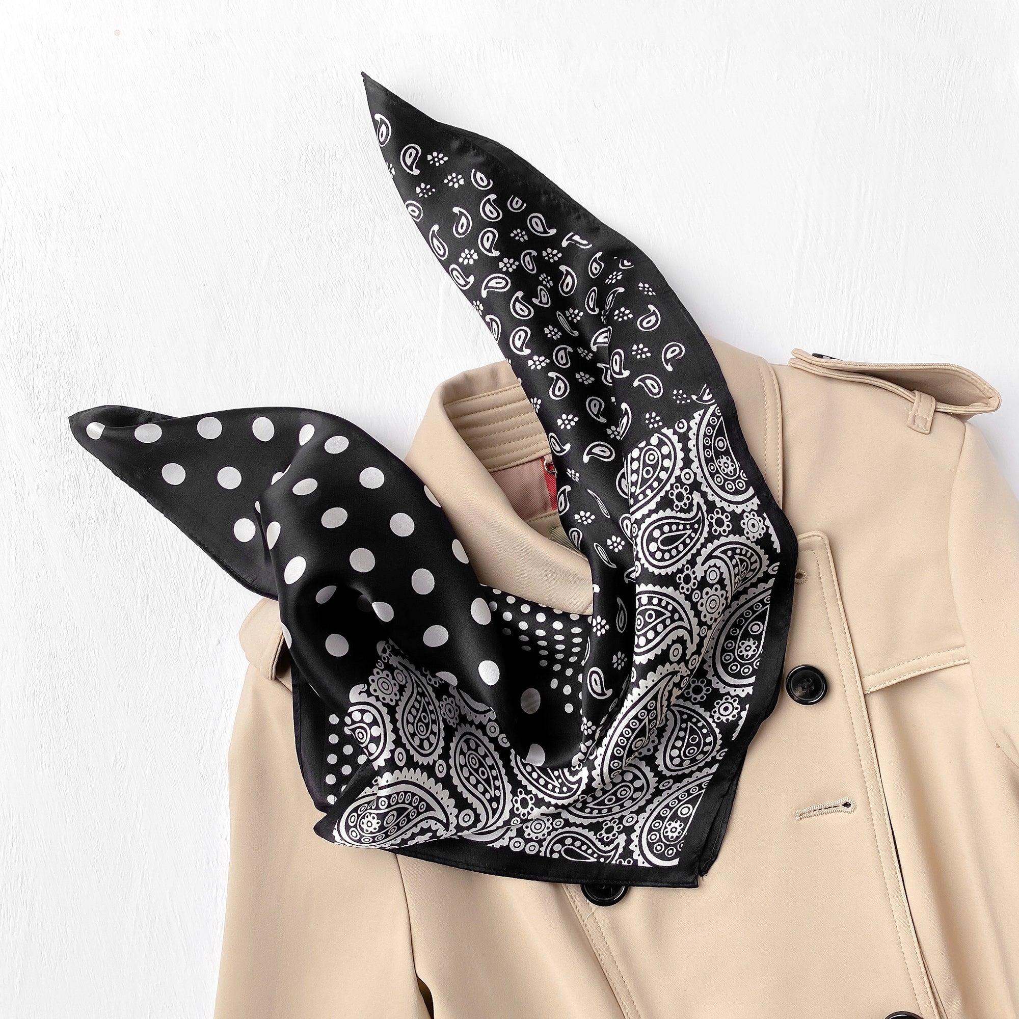 Paisley and gray deals polka dot blazer