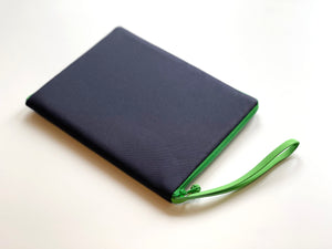 navy blue recycled kindle case